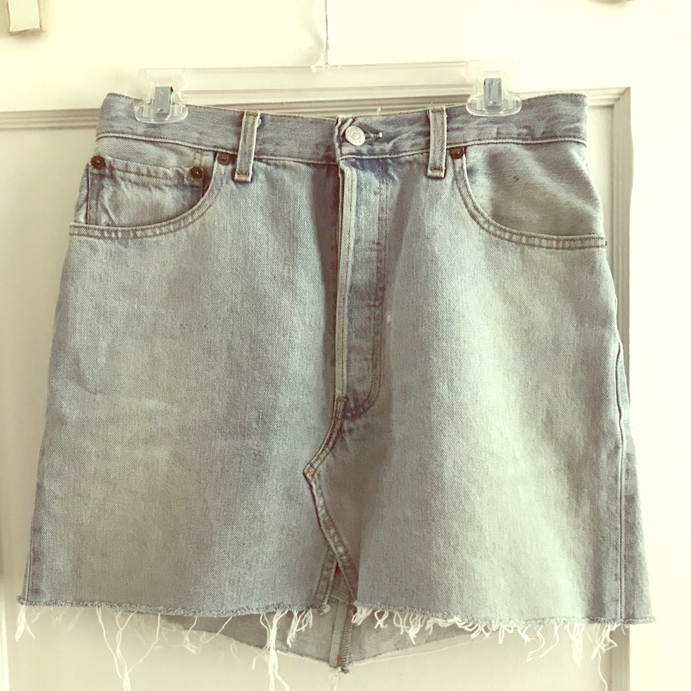 Levi’s urban renewal jean skirt from UO